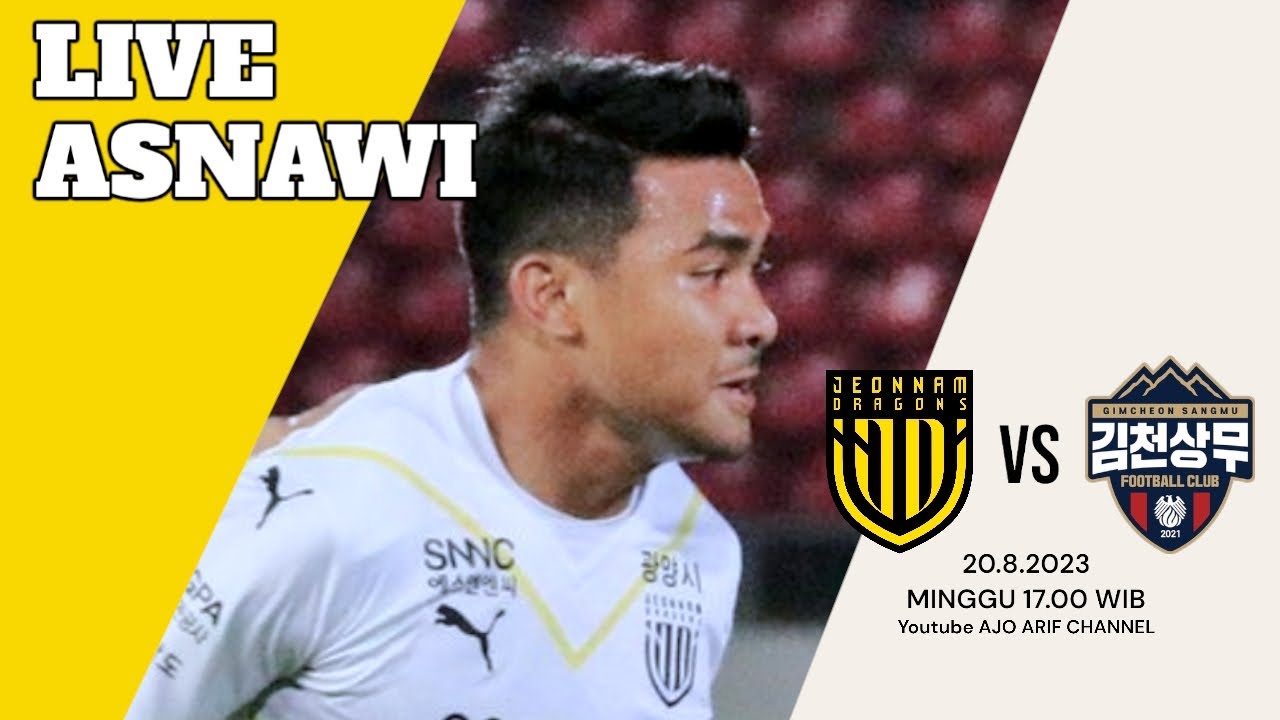Asnawi Mangkualam Bahar Berhasil Antar Jeonnam Dragons FC Meraih Kemenangan di Liga 2 Korea Selatan 2023